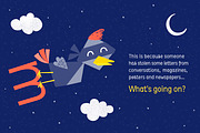 The Thief Bird · Kids San Serif Font, a Sans Serif Font by Isa De Gregorio (Thumbnail 4 of 9)