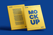8 Book Cover Mockup Set, a Print Template by Graphic Bird (Thumbnail 6 of 11)