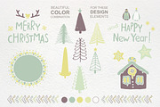 50%OFF -Christmas KIT Vol.2- Vector, an Animal Illustration by OlgaAlekseenko (Thumbnail 3 of 5)