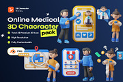 Online Medical 3D Character, a Characters & Person 3D Model by orenjidesign (Thumbnail 1 of 8)