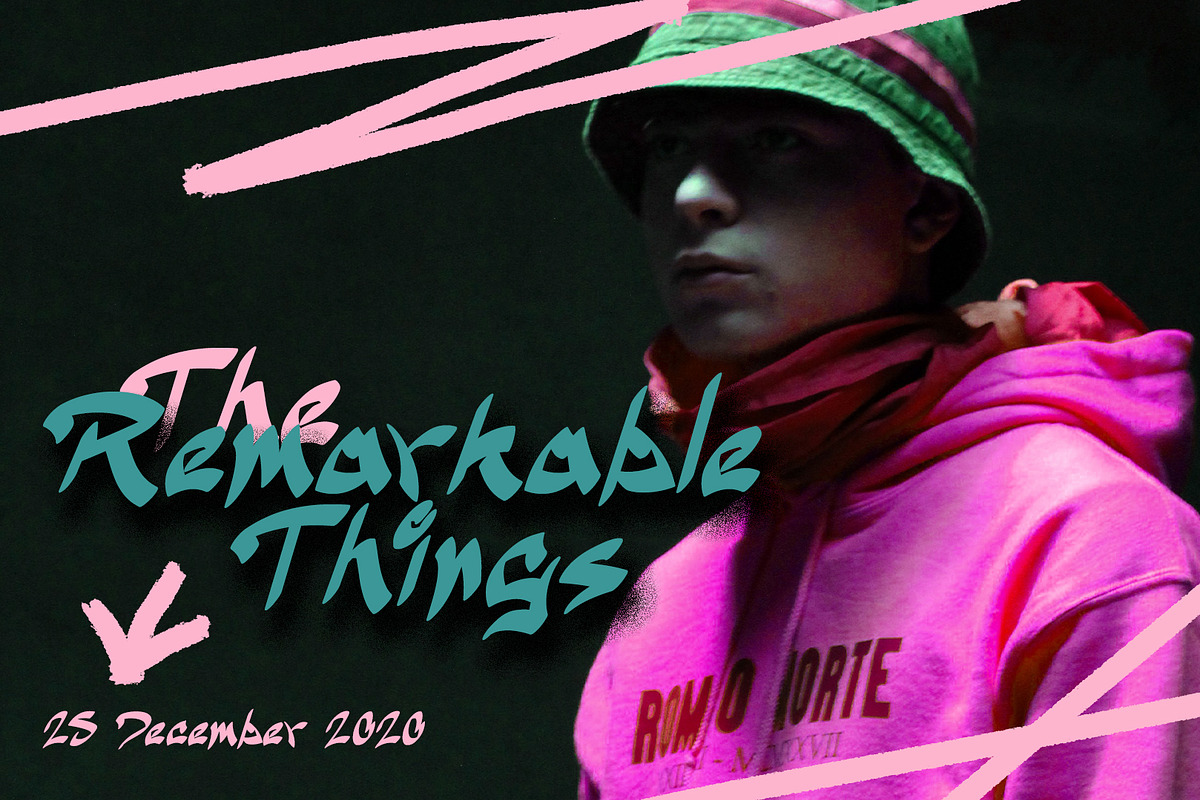 BloyZi Expressive Graffiti Font, a Handwritten Font by ArtiXLabs (Photo 2 of 8)
