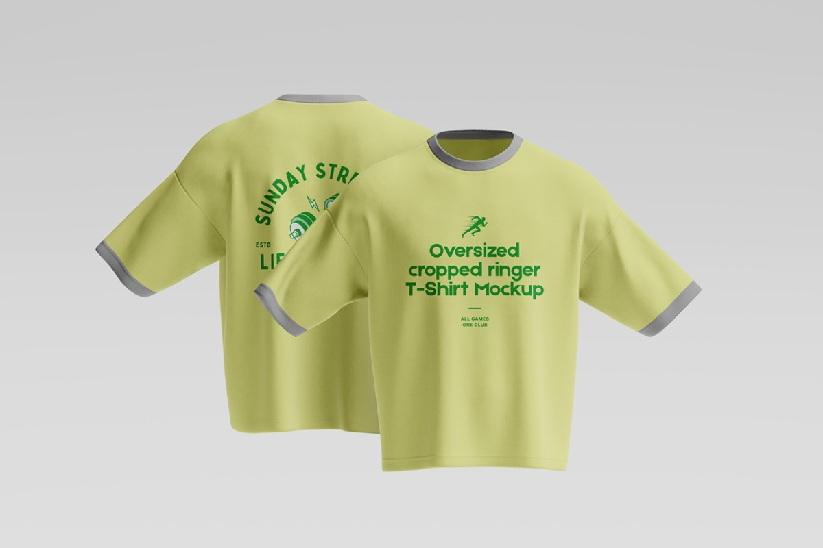 Oversized T-Shirt Mockup, a Shirt Mockup by Momogi (Photo 5 of 8)