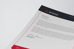 Corporate Letterhead Template