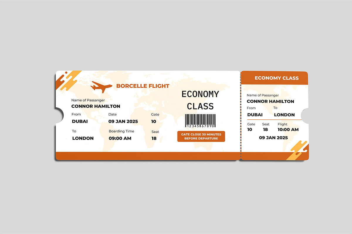 Ticket Mockup
