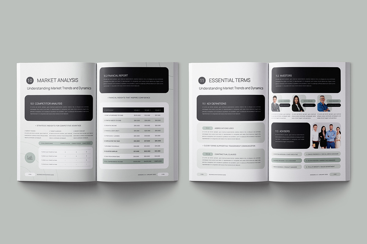 Modern White Paper Template, a Brochure Template by Designsoul14 (Photo 15 of 17)