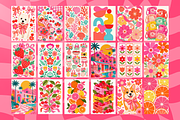 100 Retro Pink Girly Wall Art Prints, a Decorative Illustration by Matisse Studio (Thumbnail 9 of 10)