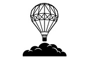 Hot Air Balloon Silhouette Bundle, an Object Illustration by Gaye Art (Thumbnail 4 of 31)