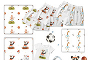 Sports friends. Animal collection, an Animal Illustration by Linerisyart (Thumbnail 5 of 13)