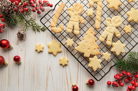 Tasty homemade Christmas cookies, a Holiday Photo by Olena Rudo