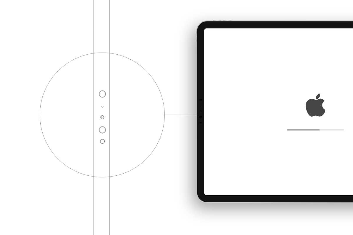 New iPad Pro + Apple Pencil Mockup, a Device Mockup by Kreatif Supply (Photo 3 of 4)