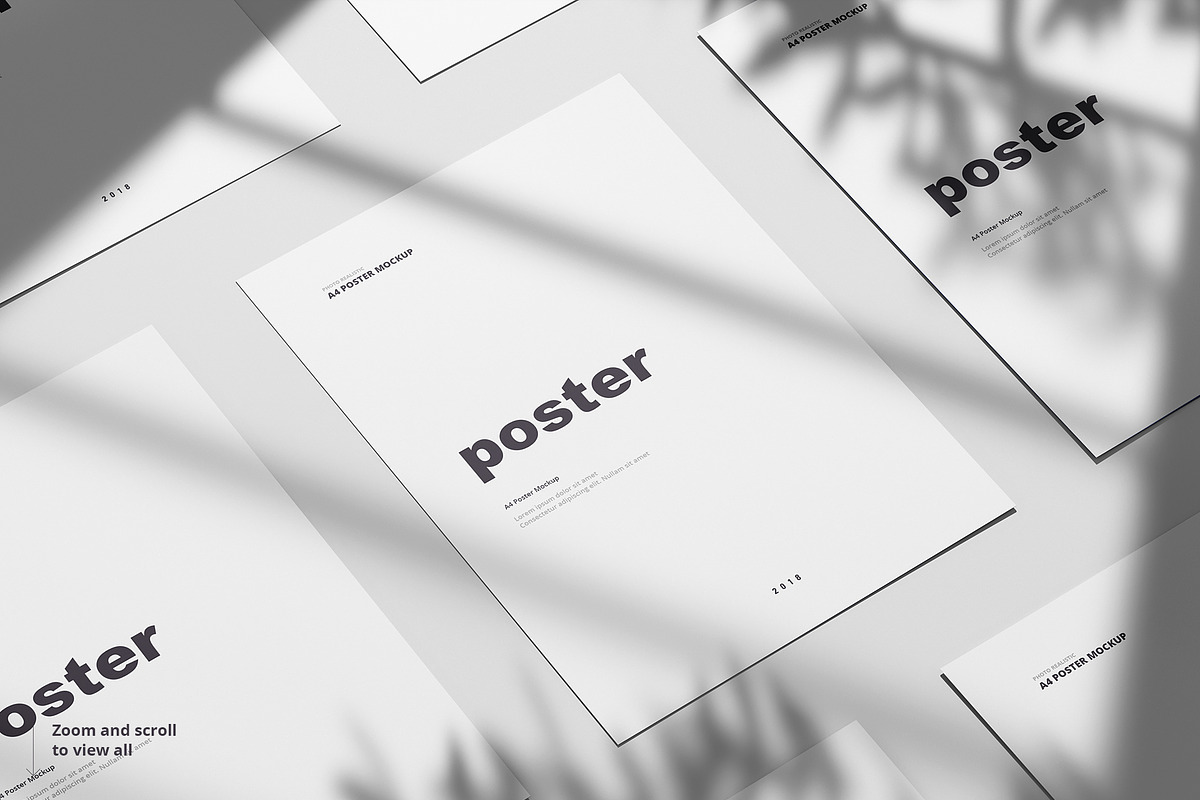 Poster / Flyer Mockups, a Books & Magazine Mockup by WebAndCat (Photo 20 of 21)