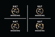 Elegant Gold Monogram N&T Wedding, a Branding & Logo Template by Design_Planet (Thumbnail 2 of 2)