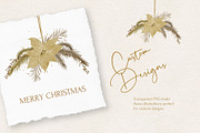 Christmas Ornaments Clipart, a Decorative Illustration by Maggie Stilwell Design (Thumbnail 4 of 10)