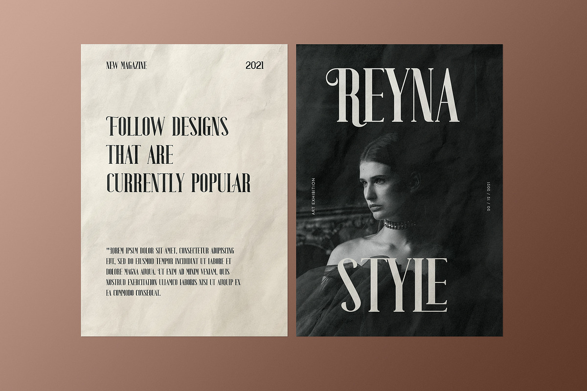 Zanie Brovia Display Serif Font, a Serif Font by UICreative (Photo 6 of 6)