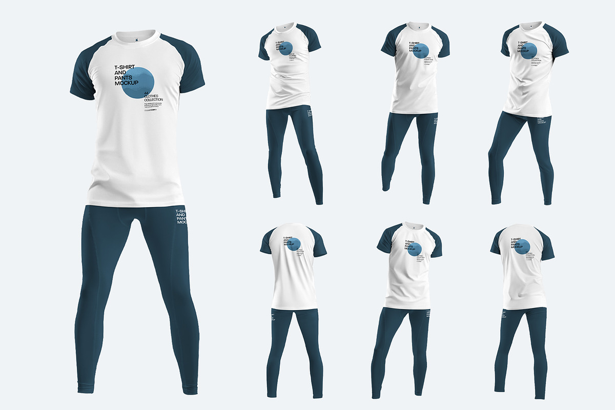 Mockups T-Shirt and Underwear Pants, a Shirt Mockup by Grow Design Craft Studio (Photo 10 of 10)