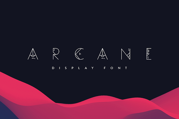 Arcane | Display Font preview 8