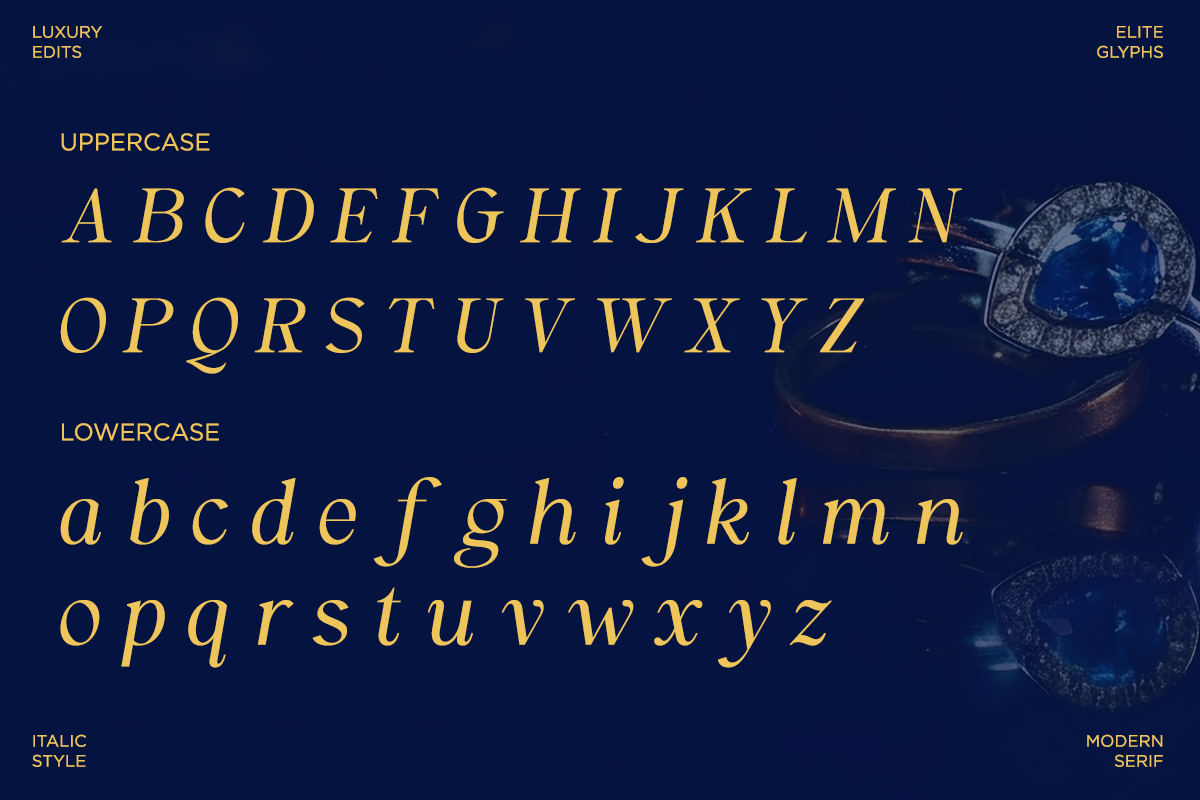 Elegant Serif - Qurellia Salesta, a Serif Font by Say Studio (Photo 11 of 16)