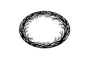 Hand Drawn Oval Scribble Frames, an Illustration by Gfx_Store (Thumbnail 6 of 51)