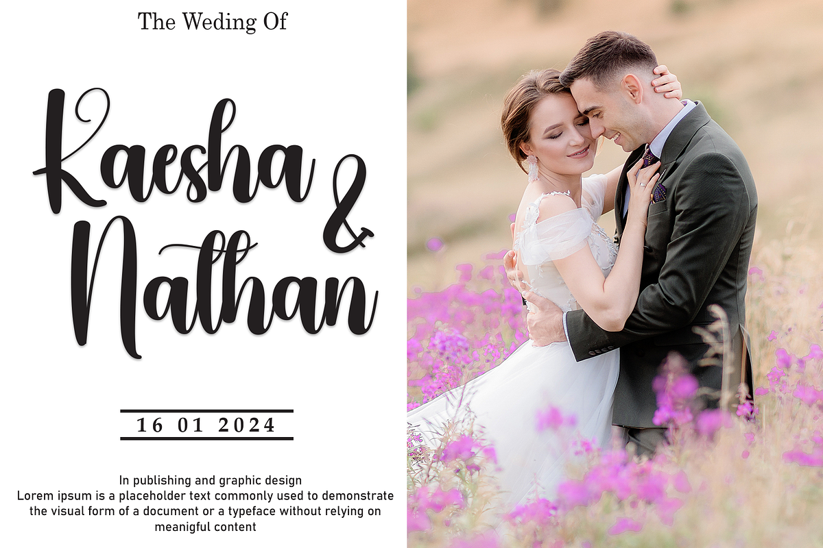 Outside | Script Font, a Handwritten Font by Scratchones (Photo 3 of 9)