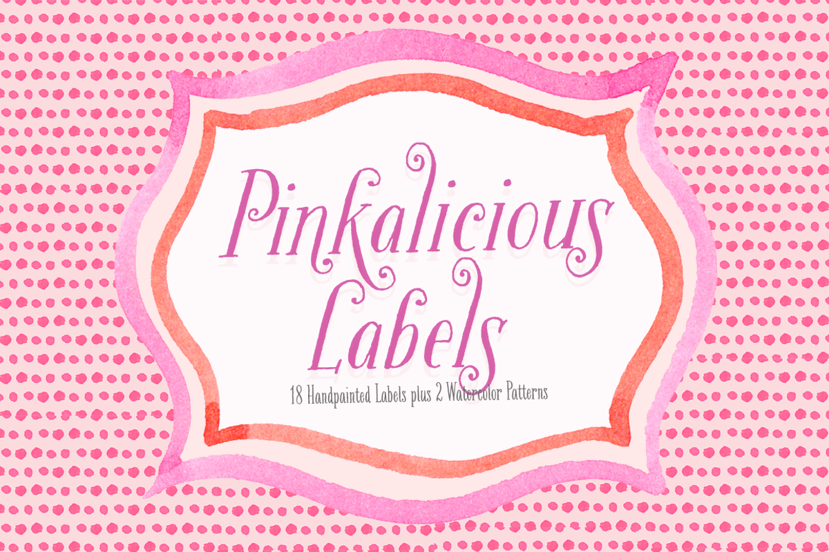 Pinkalicious Labels, an Illustration by KLUGE+CO (Photo 9 of 9)