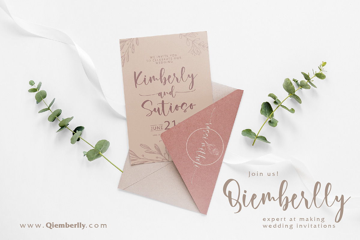 Rossi Mithori - Beautiful, a Script Font by Monoco Type Foundry (Photo 6 of 11)
