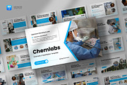Chemistry Lab Keynote Template, a Presentation Template by fluffstudio (Thumbnail 1 of 4)