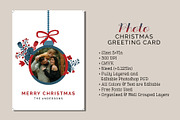 Photo Christmas Card, a Card Template by Cyrah's Collection (Thumbnail 1 of 3)
