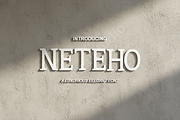 Neteho | Elegant Modern Serif Typefa, a Font by Astuti Studio (Thumbnail 1 of 16)