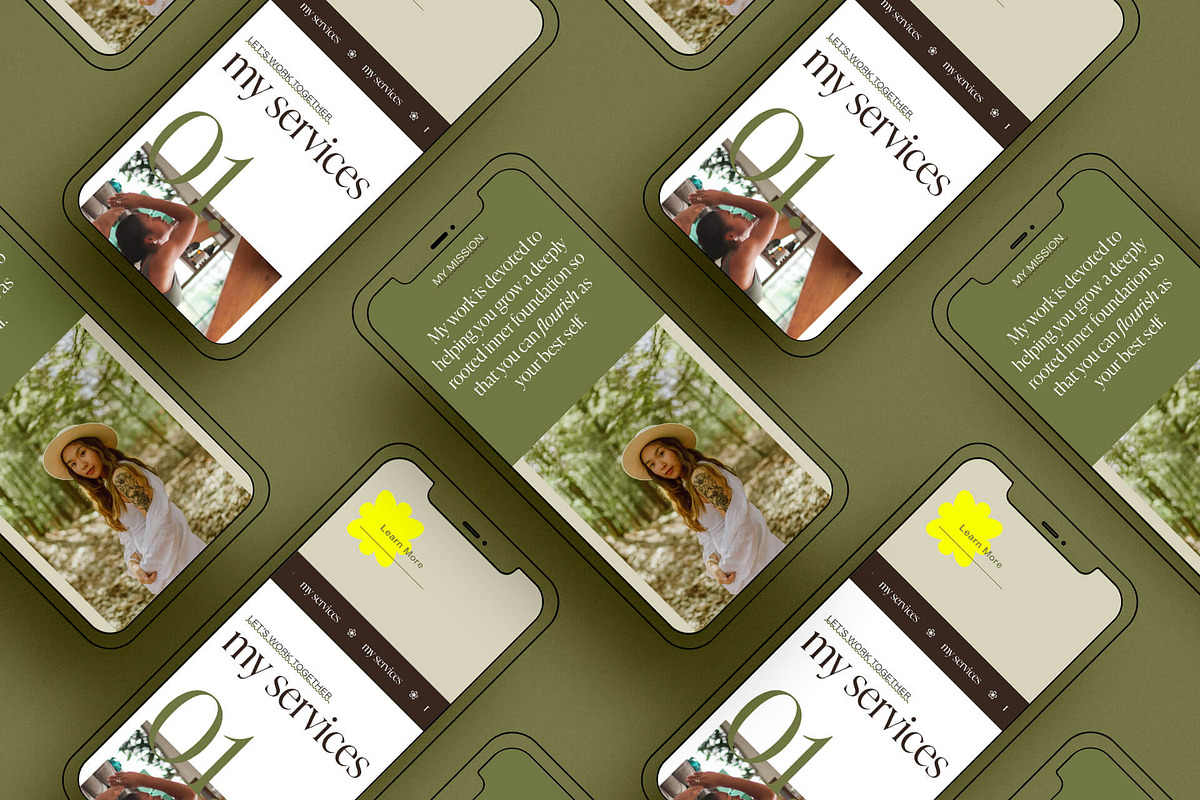 Rooted Squarespace Website Template, a Squarespace Template by The Humanista Co. (Photo 4 of 20)