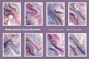 Marble Abstract Texture Illustration, a Decorative Illustration by Housui Patterns (Thumbnail 5 of 9)