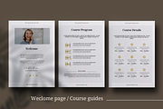 eCourse Workbook Canva template, a Magazine Template by 3.14&Co (Thumbnail 5 of 12)