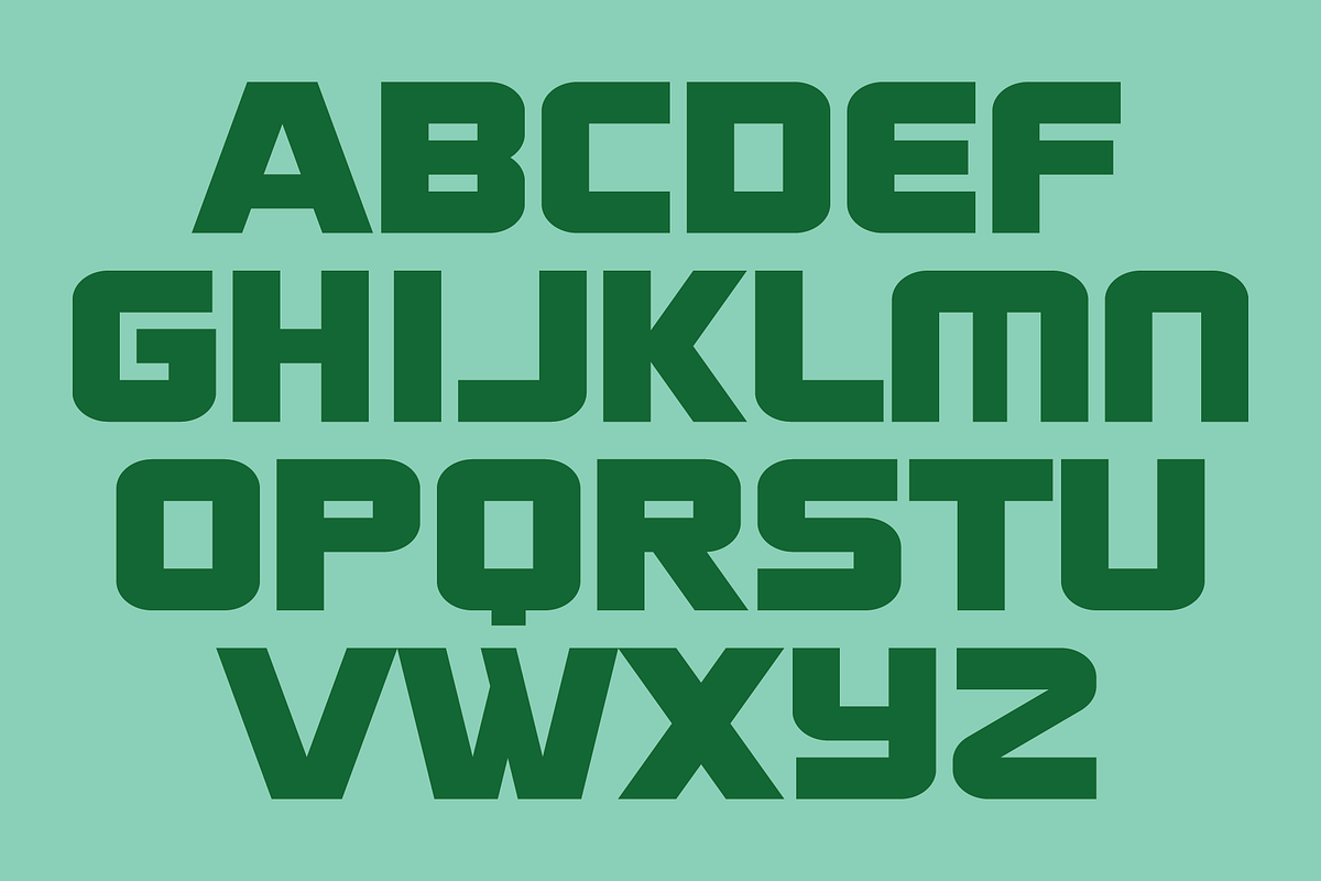 Display Plump Font, a Sans Serif Font by GG Design (Photo 3 of 6)