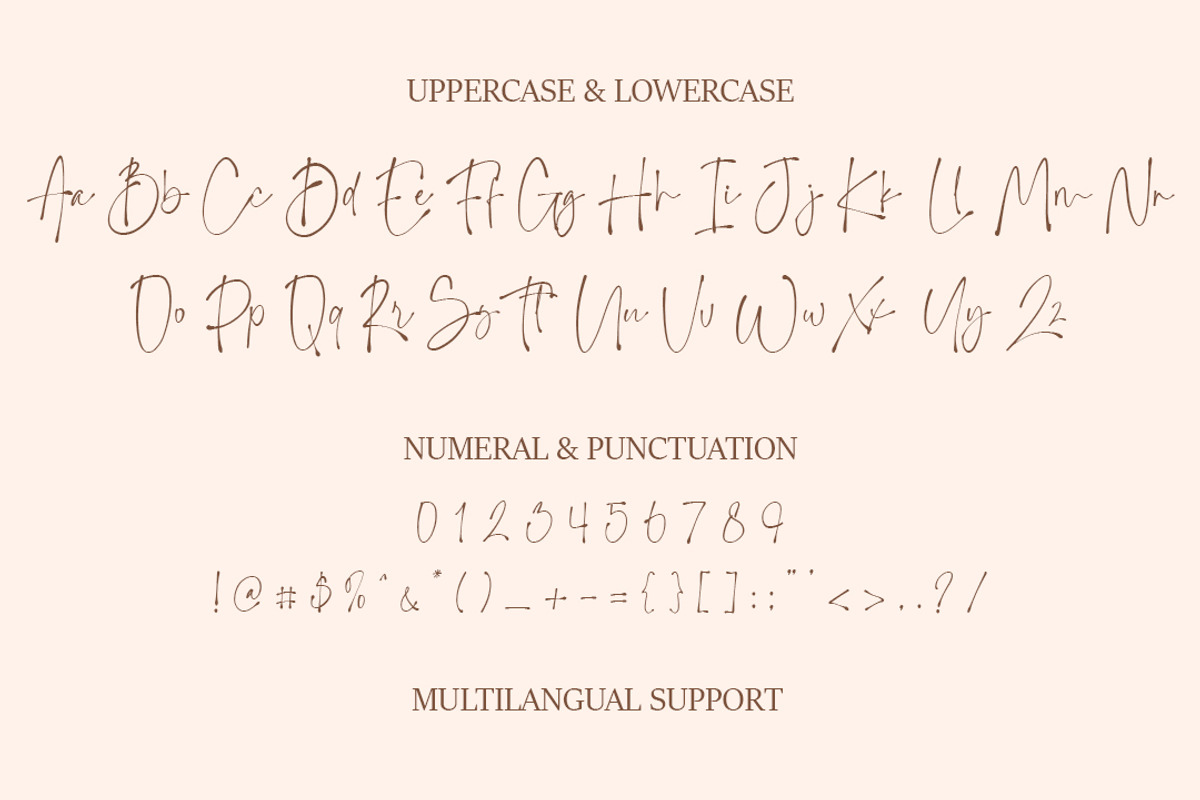 Blaster | Natural Handwritten Font, a Script Font by Moove Studio (Photo 8 of 9)