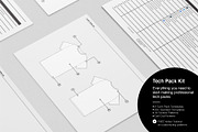 Tech Pack Builder Apparel Templates, a Shirt Mockup by Swatch Supply (Thumbnail 2 of 10)