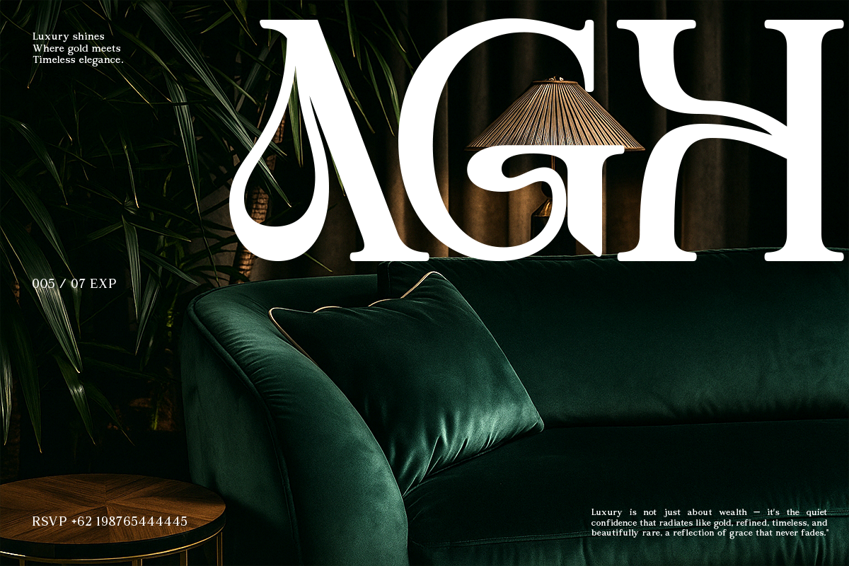 Aragusha Decorative Serif Font, a Serif Font by Rasio Studio (Photo 6 of 9)