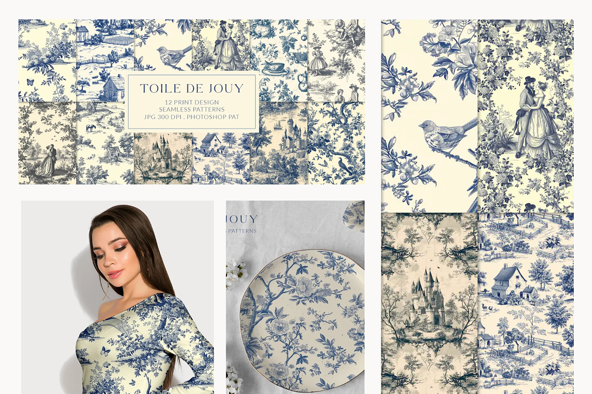 700+ Seamless Patterns Bundle, a Pattern Graphic by Olya Creative (Photo 20 of 56)