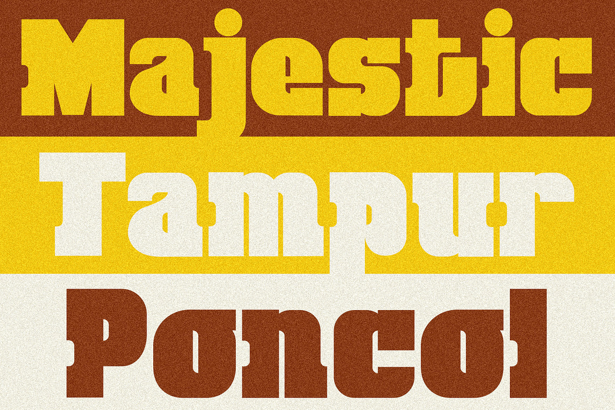 Justock Font - Black Slab, a Slab Serif Font by giemons™ (Photo 8 of 9)