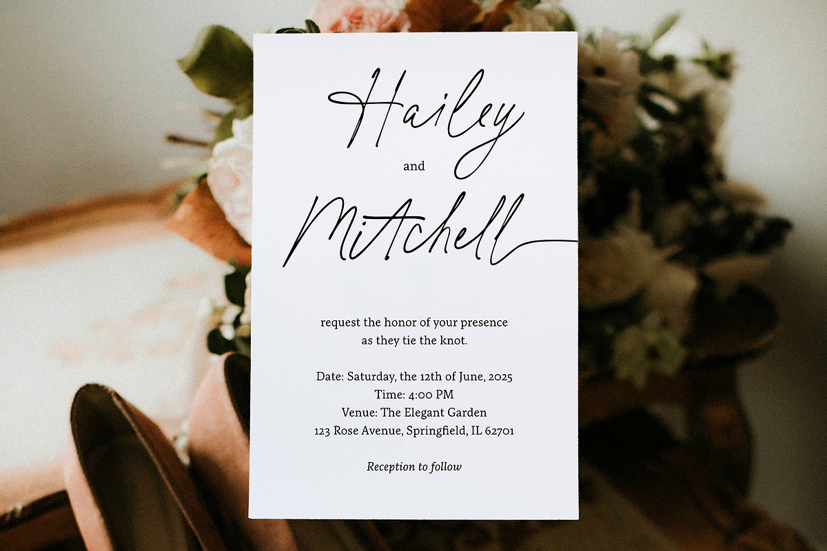 Basil Lime Margarita Script Font, a Handwritten Font by PeachCreme