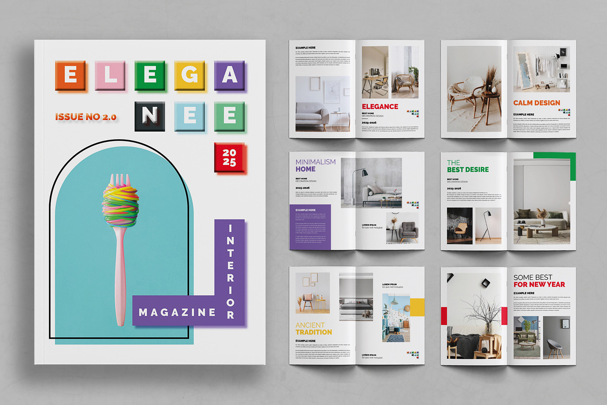 Multipurpose Catalog Template, a Brochure Template by ContestDesign (Photo 1 of 3)