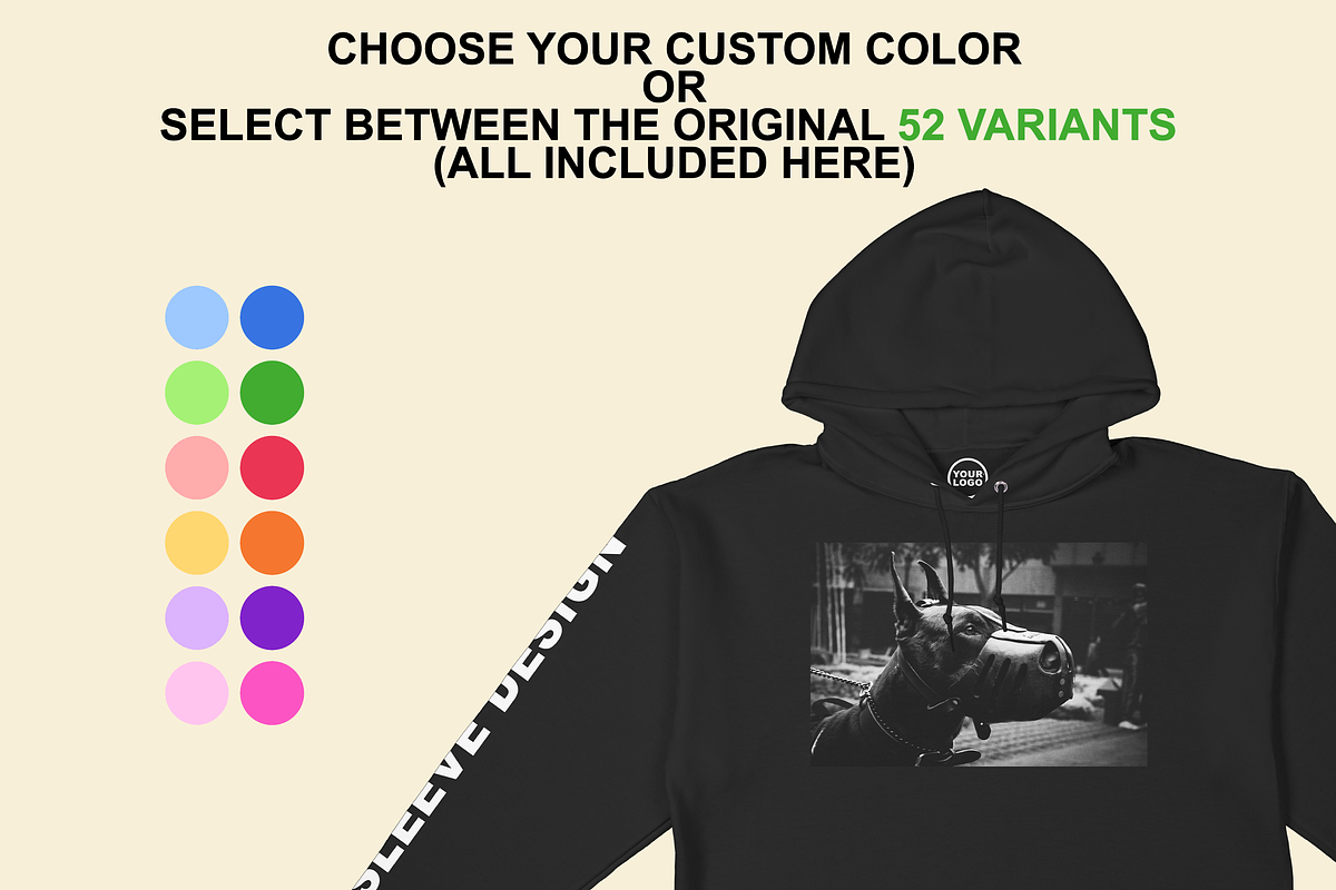 Hoodie Mockup Jerzees 996, a Hoody Mockup by Infinity Mockups (Photo 4 of 8)