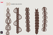 Procreate Afro Hairstle Curly Hair, a Brush Add-On by ArtPrintBabe (Thumbnail 11 of 12)