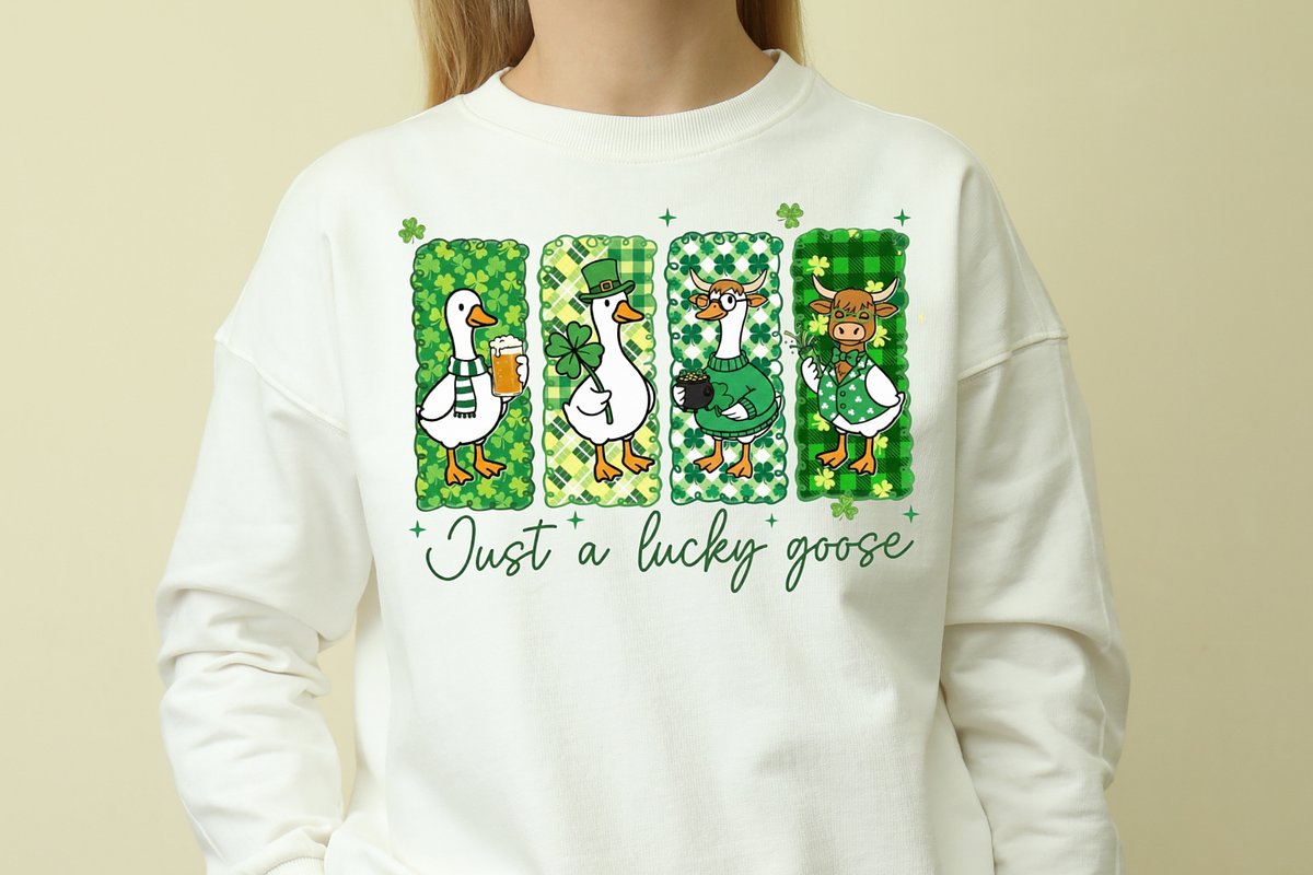 St Patricks Day Funny Goose PNG, a Graphic by Vector Portal (Photo 8 of 9)