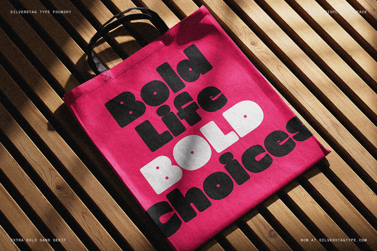 SLTF Curo - Heavy Display Typeface, a Sans Serif Font by SilverStag Type Foundry (Photo 15 of 20)