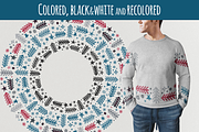 Scandinavian Christmas brushes, a Brush Add-On by ekmelica (Thumbnail 4 of 14)