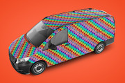 Realistic Panel Van PSD Mockup, an Object Graphic by Sinlatown (Thumbnail 3 of 17)