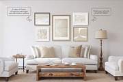 FARMHOUSE STYLE Wall&Frame Mockups, a Poster Template by MyHomeMockups (Thumbnail 5 of 12)