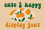 Eighties Party - Bubble Retro Font, a Font by Deeezy (Thumbnail 2 of 6)