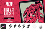 Procreate Brushes & Textures Bundle, a Brush Add-On by jorgetiradoart (Thumbnail 2 of 5)