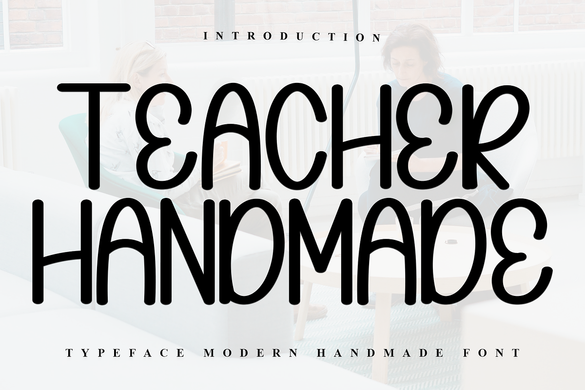 Teacher Handmade, a Serif Font by InermediaSTUDIO (Photo 1 of 7)