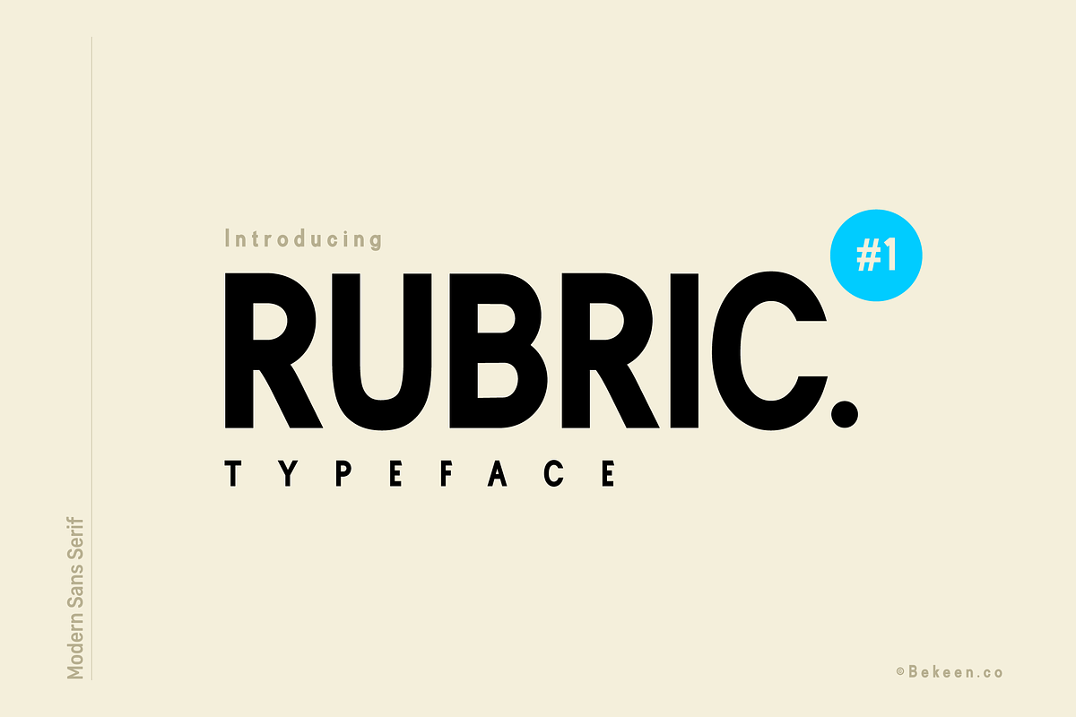 Sans Serif Font, a Sans Serif Font by Bekeen.co (Photo 1 of 10)
